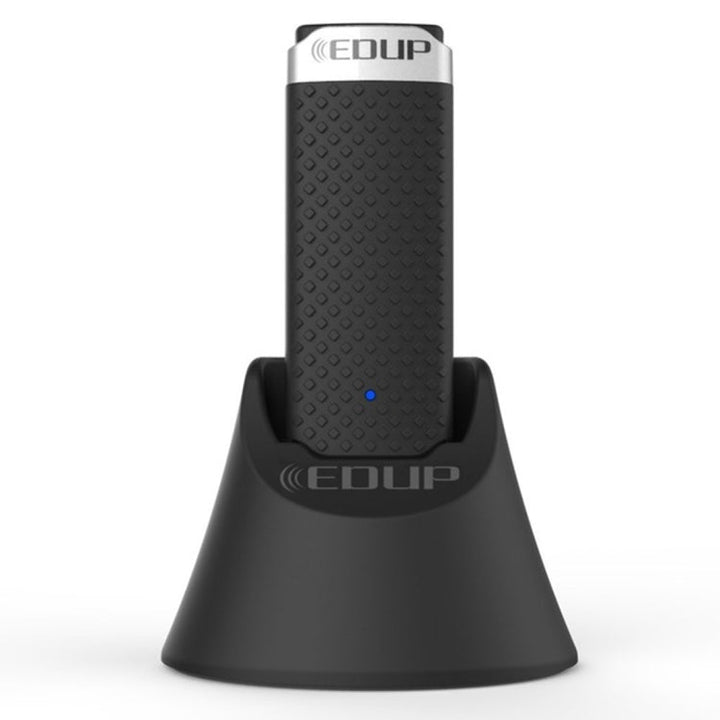 Lisslune | EDUP EP-AC1609 1200Mbps High-Speed USB 3.0 WiFi Adapter Receiver Ethernet Adapter with 1 m Extension Cable and Base