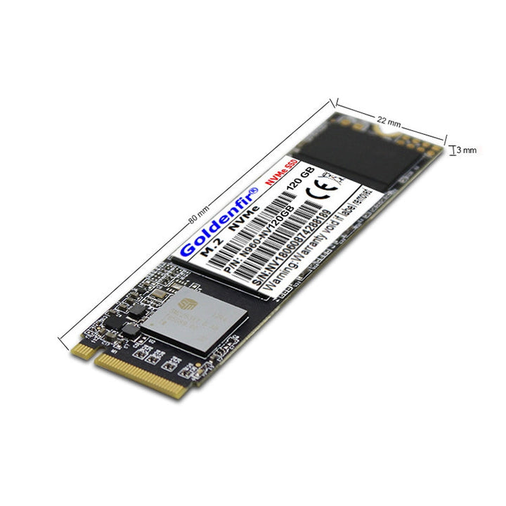 Lisslune | Goldenfir 2.5 inch M.2 NVMe Solid State Drive, Capacity: 120GB