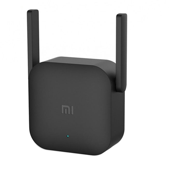 Lisslune | Original Xiaomi Mi WiFi Amplifier Pro 300Mbps WiFi Smart Extender Router with 2x2 External Antennas, US Plug (Black)