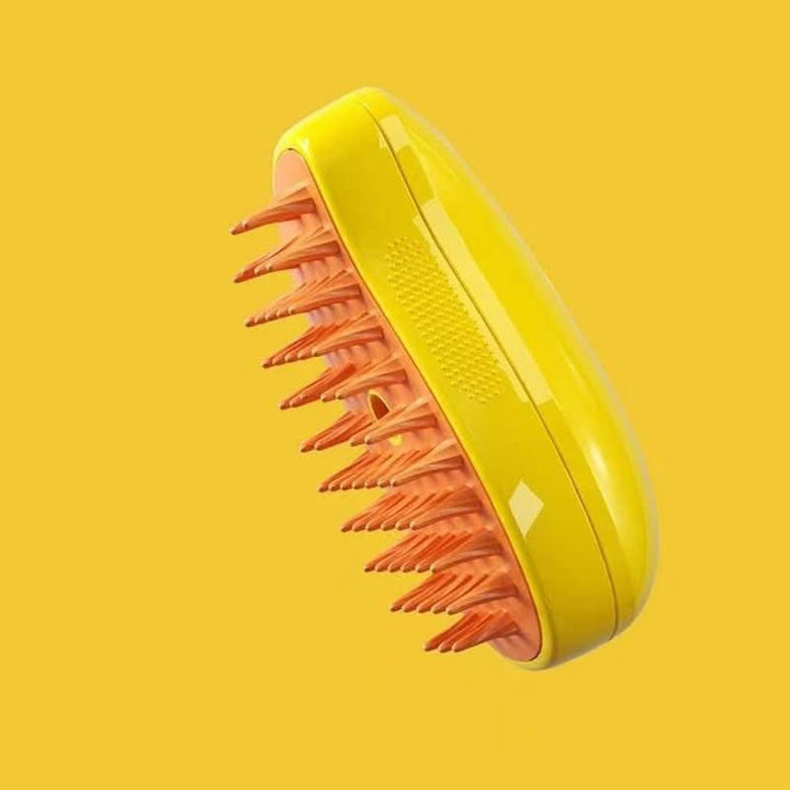 Lisslune | Steam brush for pets with grooming & hair removal