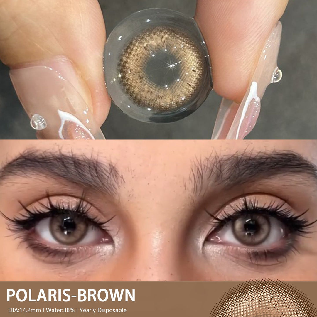 Rynx Polaris Brown 14.2mm 1 Pair | 1 Year