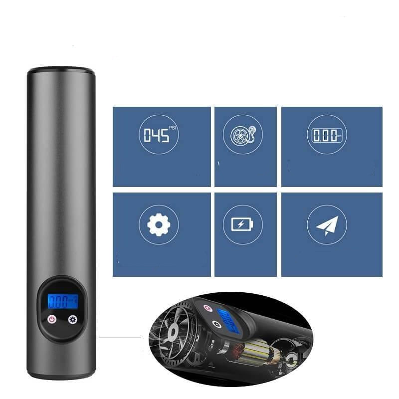 Lisslune | Portable Electric Air Compressor with Digital Display