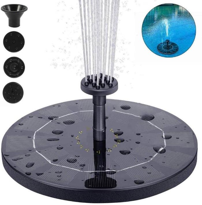 Lisslune | Sophia AquaGlow Solar Fountain – Charming Garden Decoration Fountain