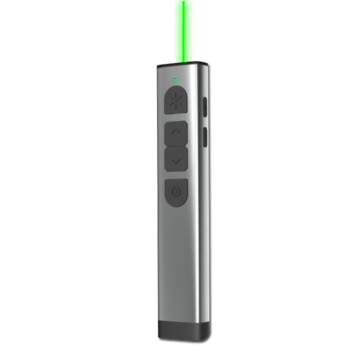 Lisslune | Doosl Dsit038 2.4GHz Wireless Presenter PowerPoint Clicker Presentation Remote Control green laser pointer, control range: 100m