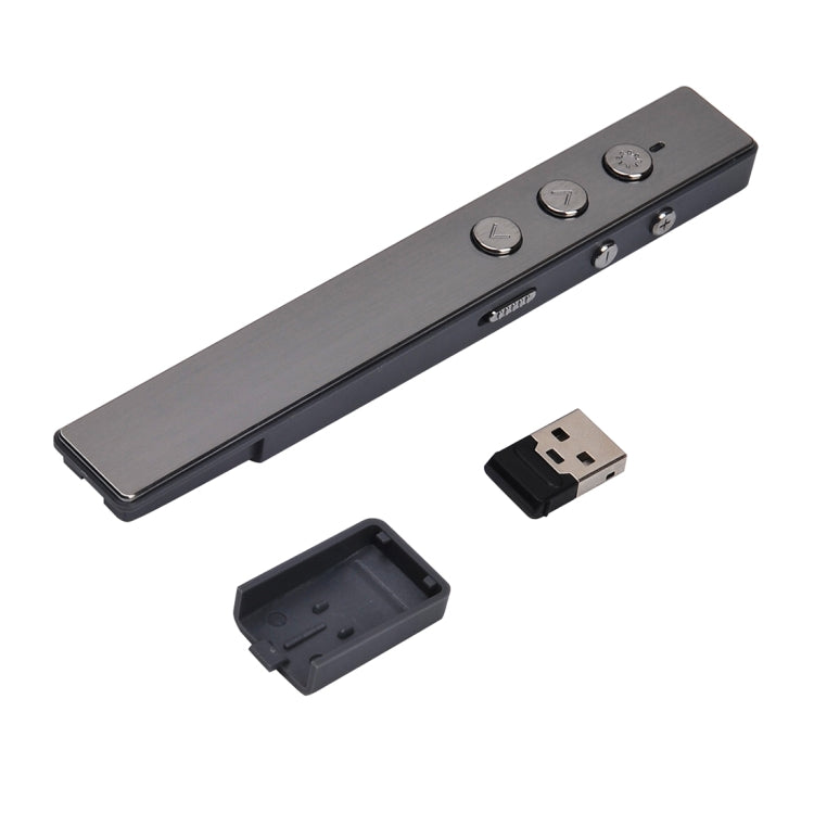 Lisslune | PR-20 Wireless Presenter PowerPoint PPT Clicker Presentation Remote Control Pen Laser Pointer Flip Pen with Air Mouse Function