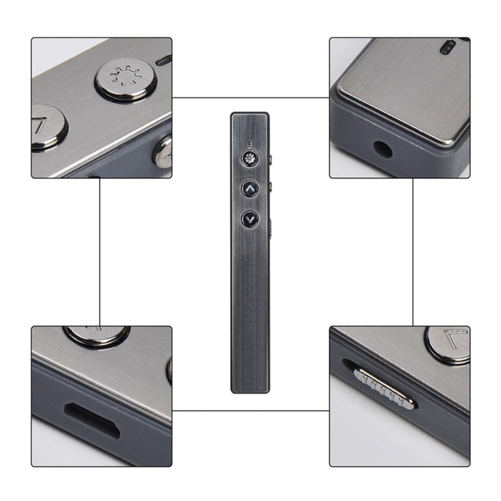 Lisslune | PR-20 Wireless Presenter PowerPoint PPT Clicker Presentation Remote Control Pen Laser Pointer Flip Pen with Air Mouse Function