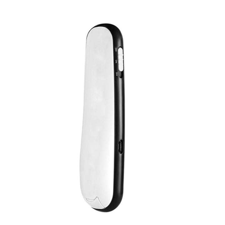 Lisslune | ASiNG A800 USB Charger 2.4GHz Wireless Presenter PowerPoint Clicker Presentation Remote Pointer, Control Range: 100m(White)
