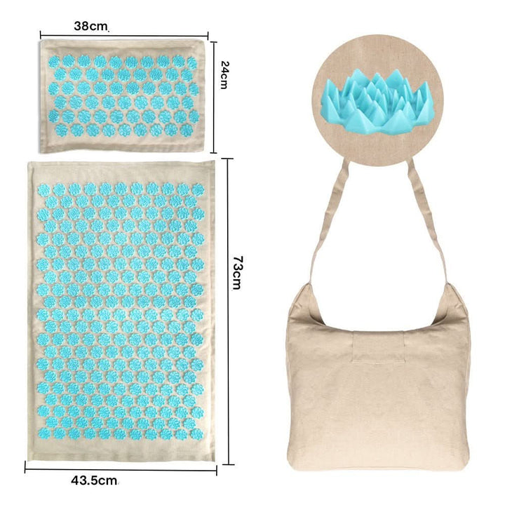 Lisslune | Acupressure mat for natural pain relief and relaxation