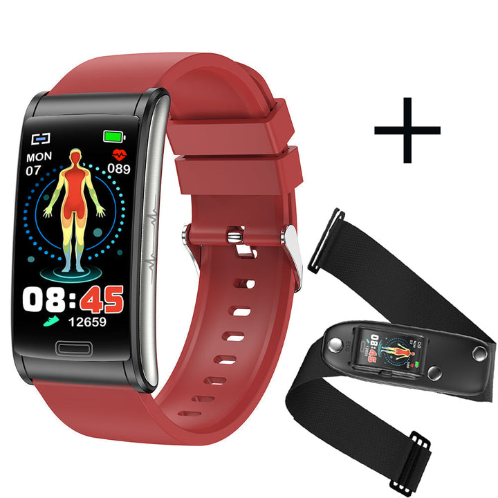 Lisslune | Smart Bracelet 3-Channel EKG Blood Pressure Blood Oxygen Blood Sugar Sleep Detection