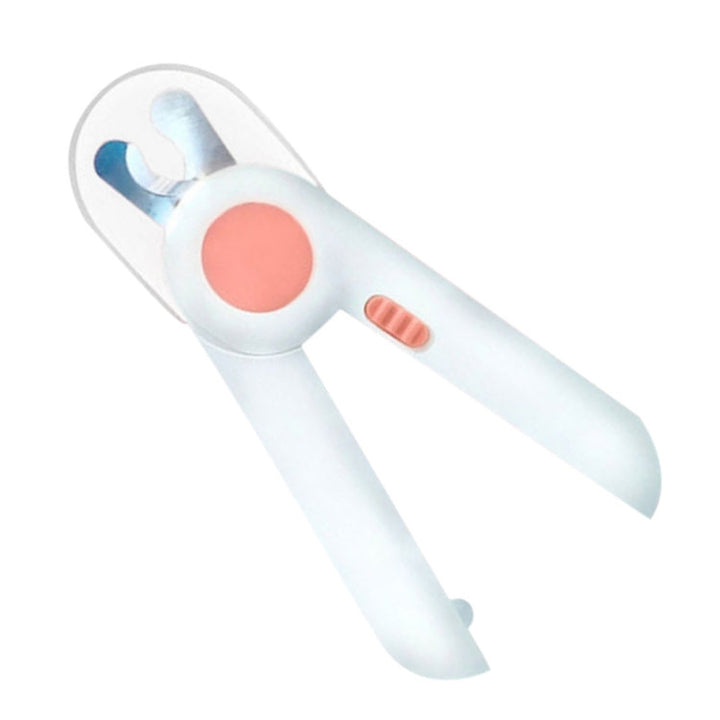Pet Cat and Dog LED Light Nail Clipper (Pink)