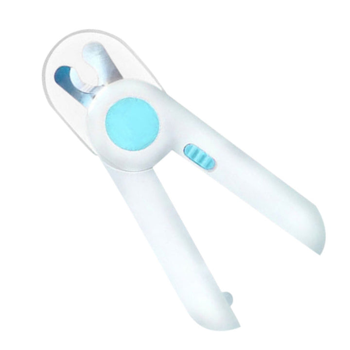 Pet Cat and Dog LED Light Nail Clipper (Blue)