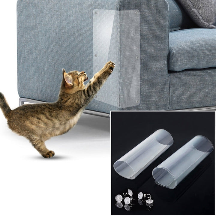 2 pieces/pack Cat protection PVC sofa anti-scratch stickers, sizes: 15x47cm