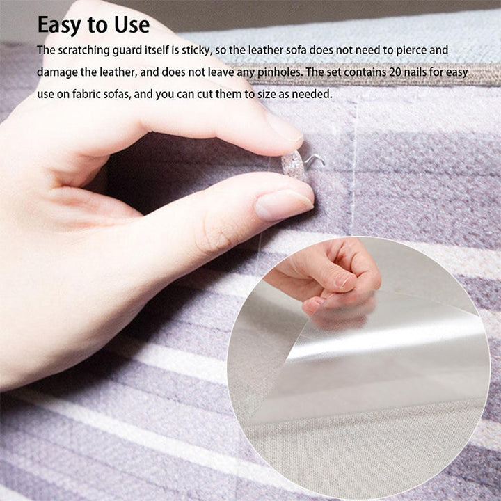 2 pieces/pack Cat protection PVC sofa anti-scratch stickers, sizes: 15x47cm