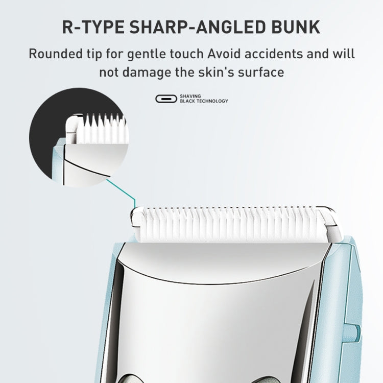 VGR V-203 Professional Pet Grooming Electric Hair Clipper (Blue)