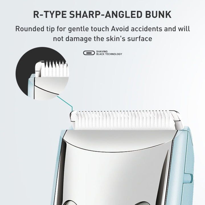 VGR V-203 Professional Pet Grooming Electric Hair Clipper (Blue)