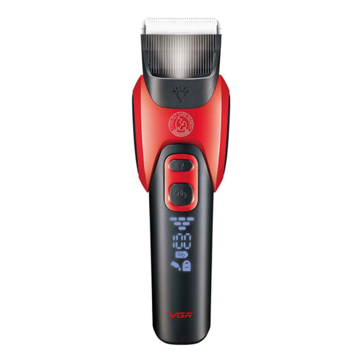 VGR V-208 Professional Pet Grooming Electric Clippers (Red)
