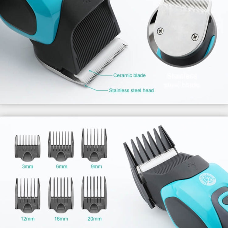 VGR V-208 Professional Pet Grooming Electric Clippers (Red)