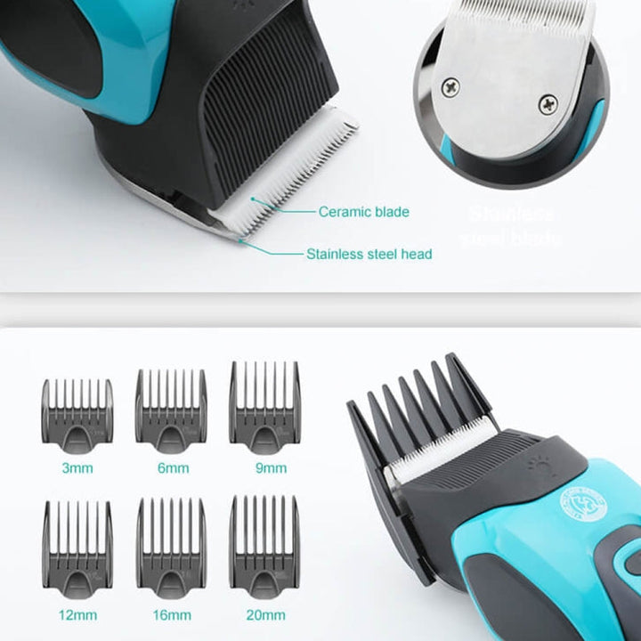 VGR V-208 Professional Pet Grooming Electric Clippers (Red)