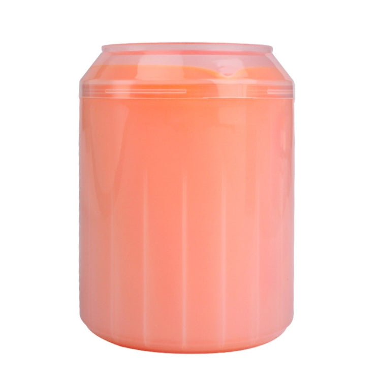Pet Cat Dog Foot Cleaning Cup Cleaning Tool Silicone Washing Cup, Size: Large (Orange)