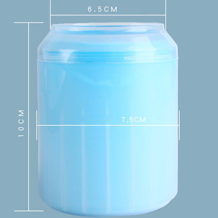 Pet Cat Dog Foot Cleaning Cup Cleaning Tool Silicone Washing Cup, Size: Large (Blue)