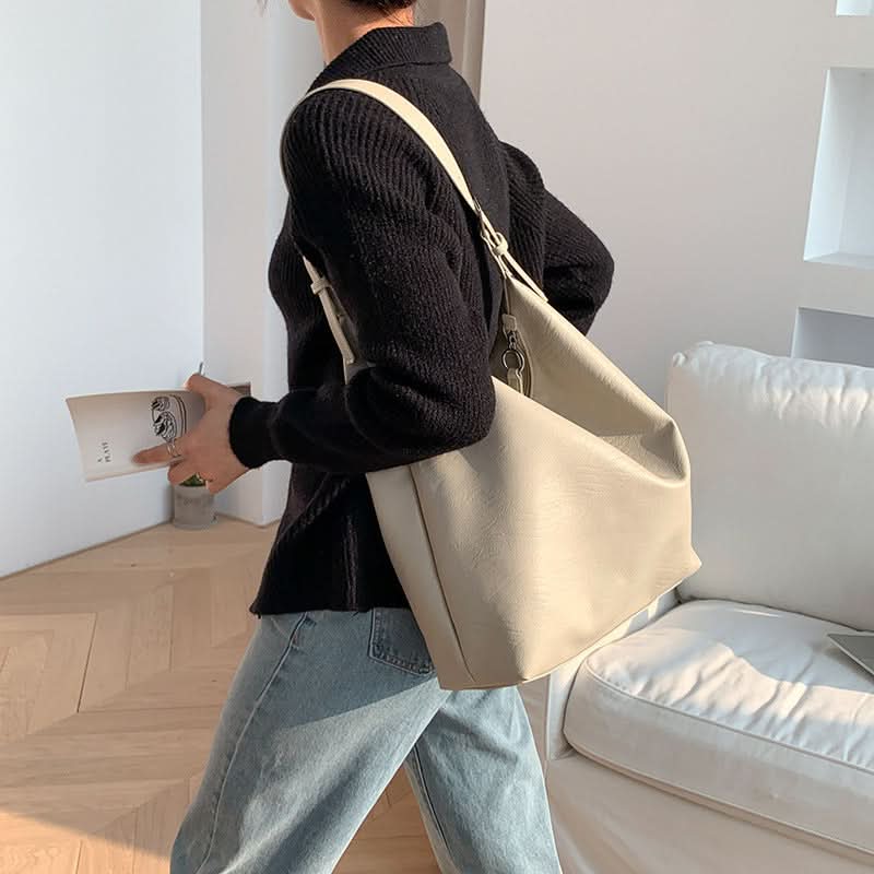 Lisslune | Soft PU leather bag for a graceful style