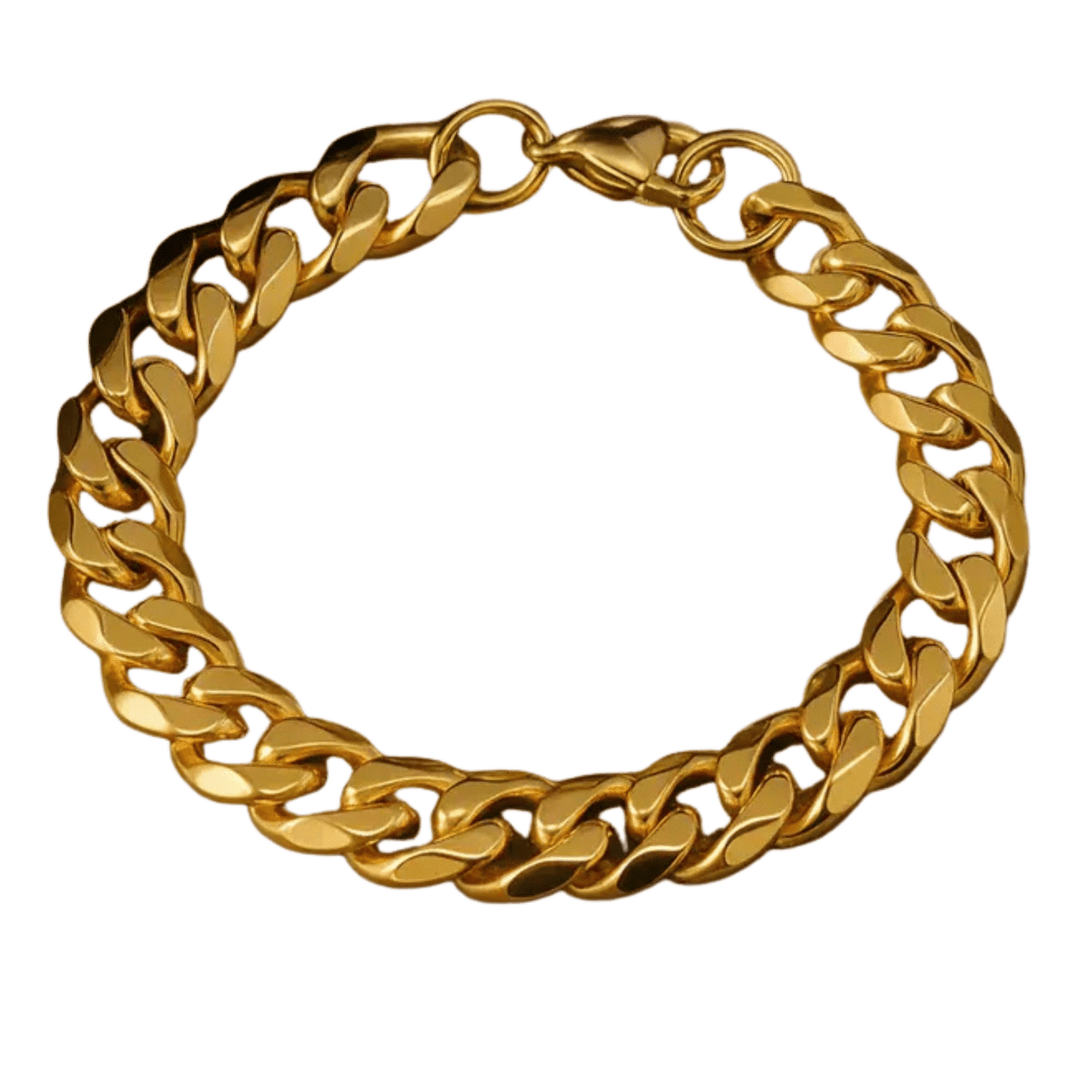 Lisslune | Armored Chain Bracelet with Punk-Inspired Design