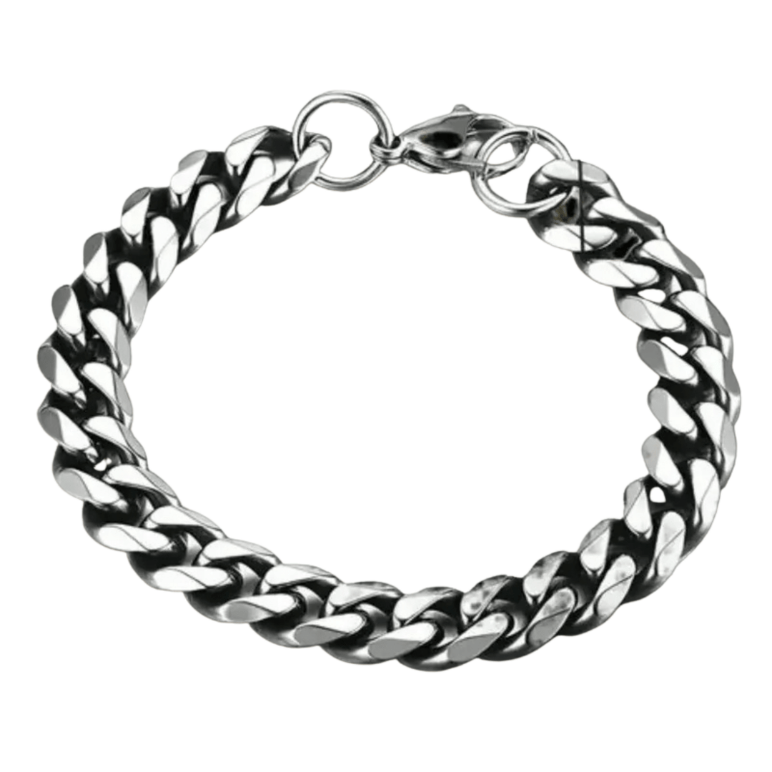 Lisslune | Armored Chain Bracelet with Punk-Inspired Design