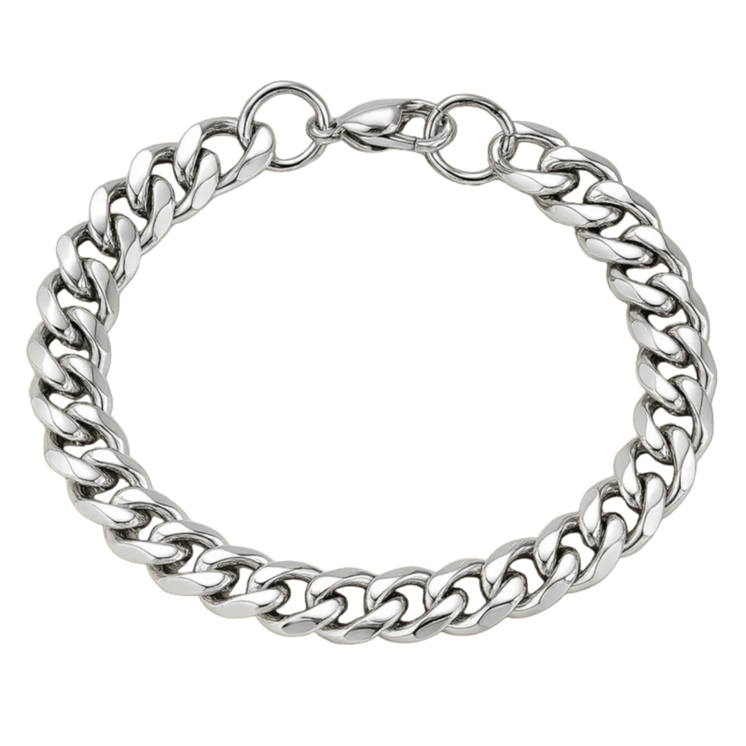Lisslune | Armored Chain Bracelet with Punk-Inspired Design