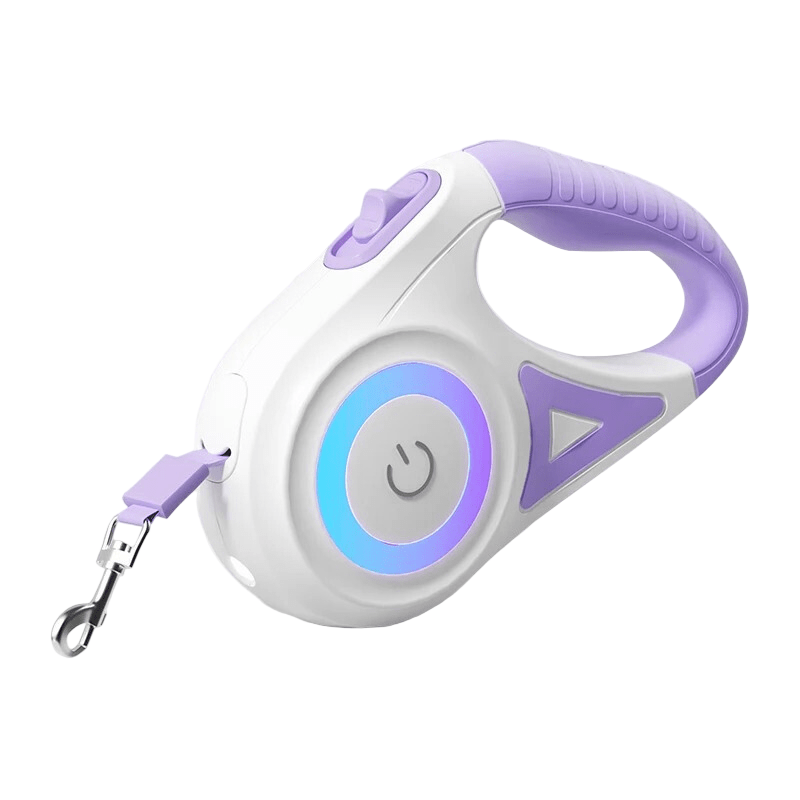 Lisslune | SAFEWALK LEASH – Illuminated dog leash with LED light & flashlight for safe evening walks