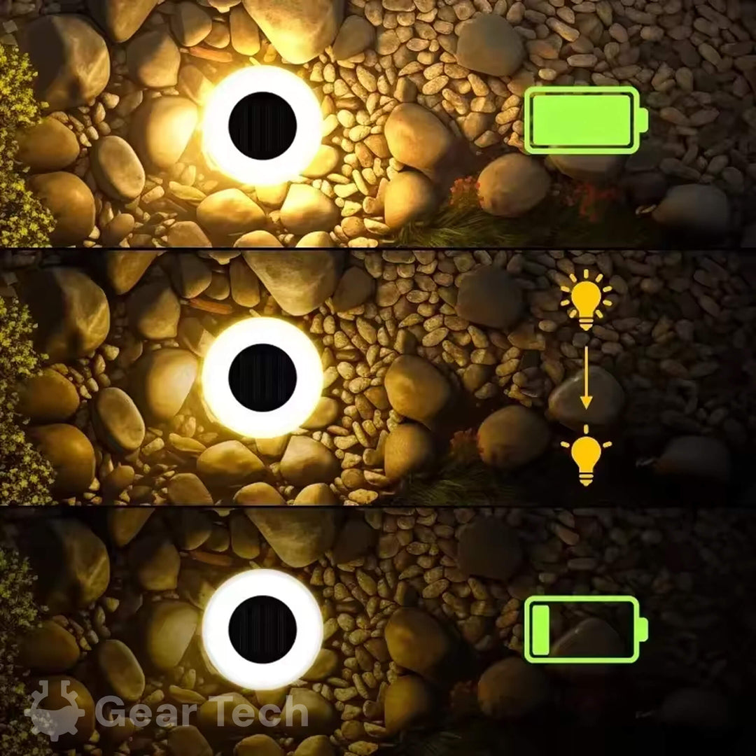 Lisslune | Solar-Powered Garden Lights | Rust-Proof, Weatherproof & Ideal for Year-Round Outdoor Use