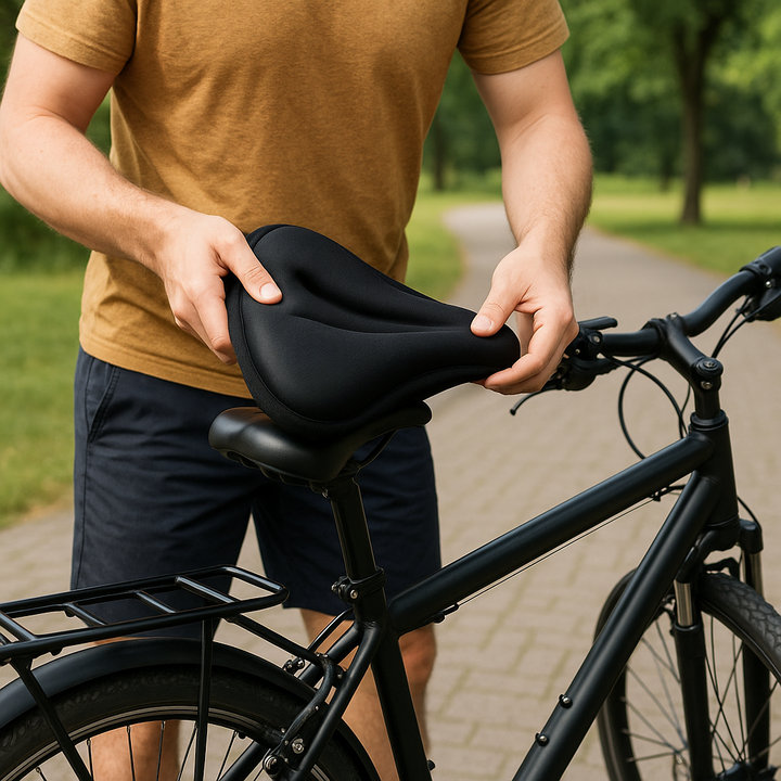 Lisslune | Comfortable gel saddle cover for bike – universal size