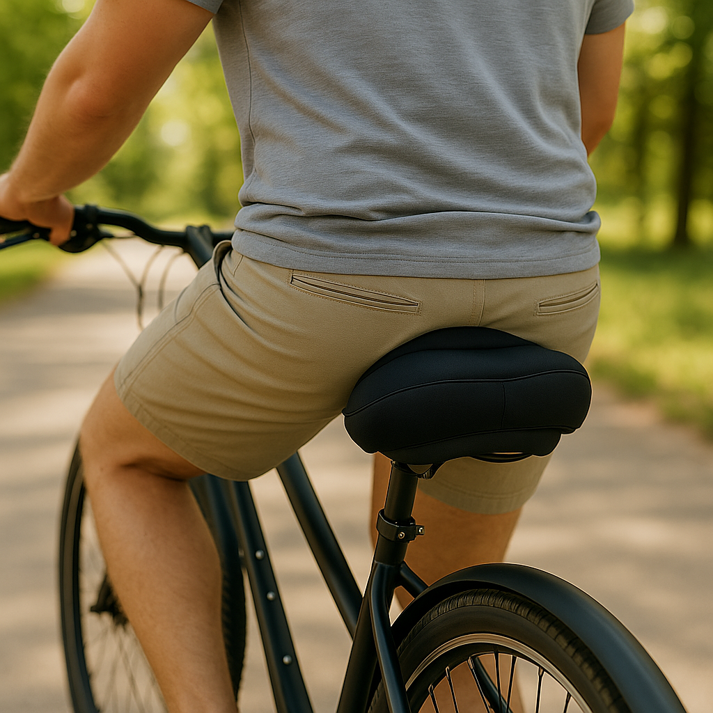 Lisslune | Comfortable gel saddle cover for bike – universal size