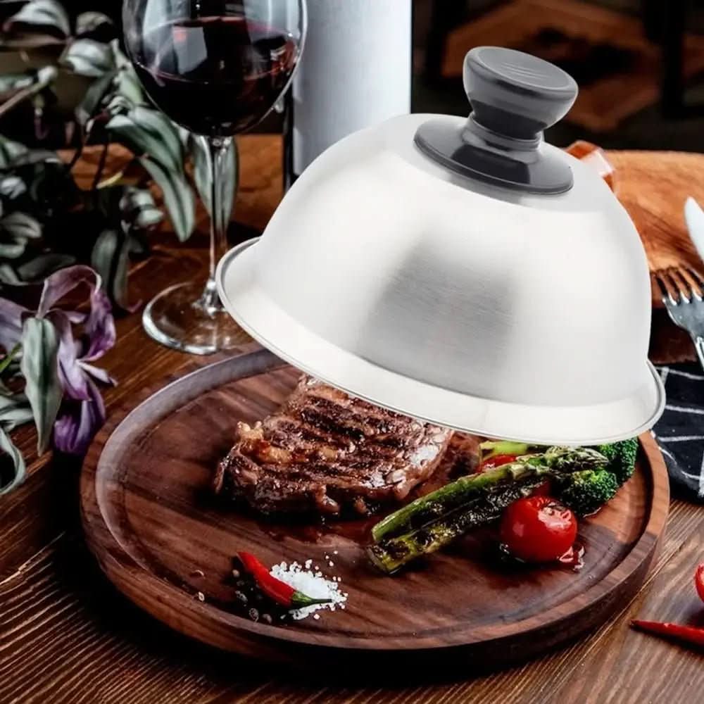Lisslune | Stainless steel hood for even cooking & melting
