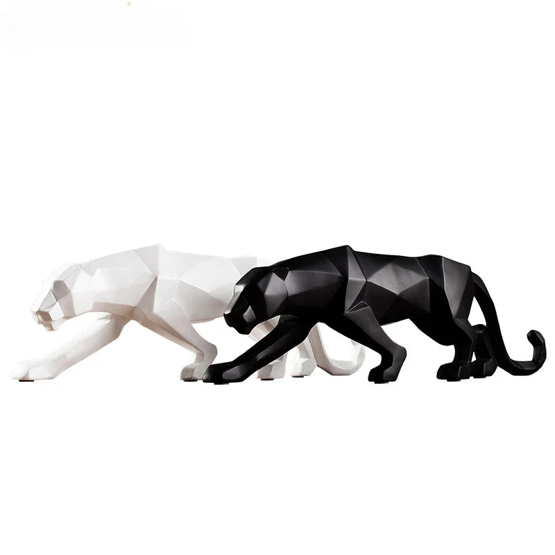 Lisslune | Leosculpt | Leopard statue | Eco-friendly resin material | Stylish home decor