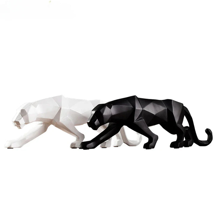 Lisslune | Leosculpt | Leopard statue | Eco-friendly resin material | Stylish home decor