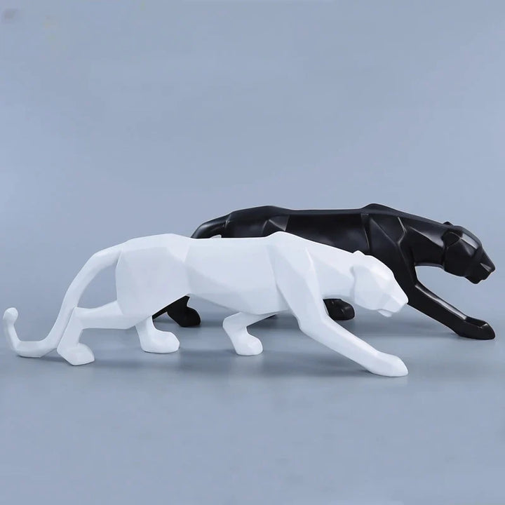 Lisslune | Leosculpt | Leopard statue | Eco-friendly resin material | Stylish home decor
