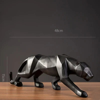 Lisslune | Leosculpt | Leopard statue | Eco-friendly resin material | Stylish home decor
