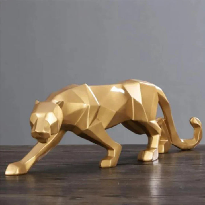 Lisslune | Leosculpt | Leopard statue | Eco-friendly resin material | Stylish home decor