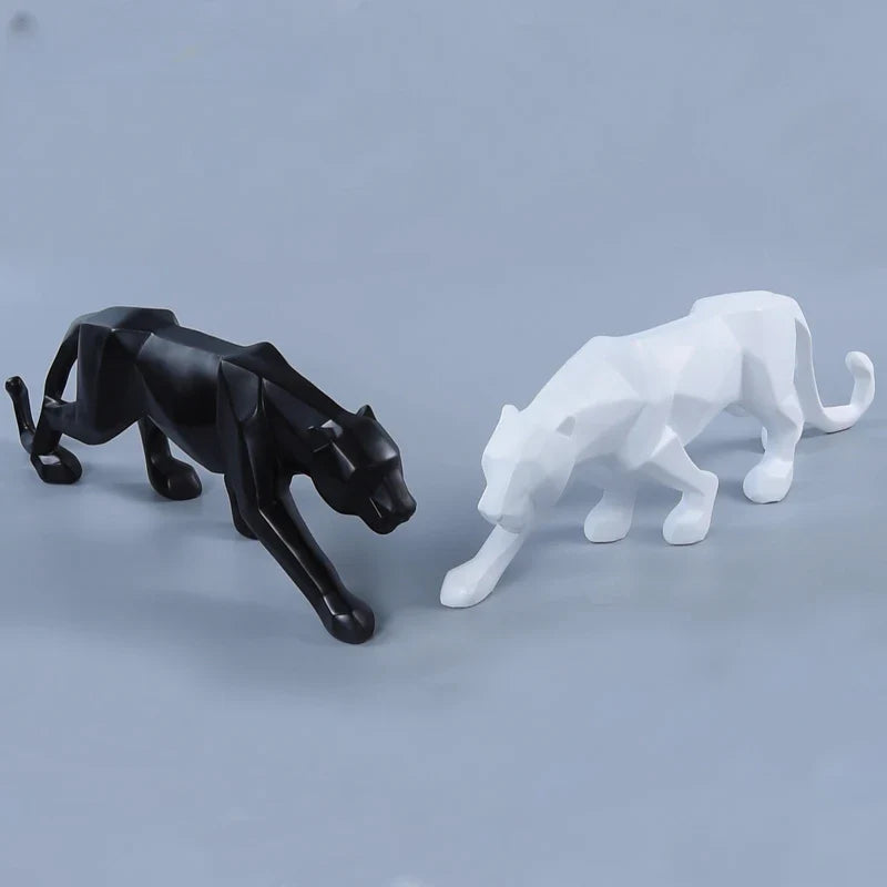 Lisslune | Leosculpt | Leopard statue | Eco-friendly resin material | Stylish home decor