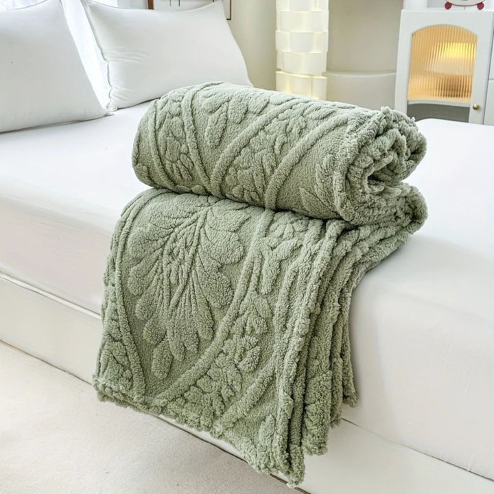 Lisslune | Paris Weave Jacquard Fleece Blanket