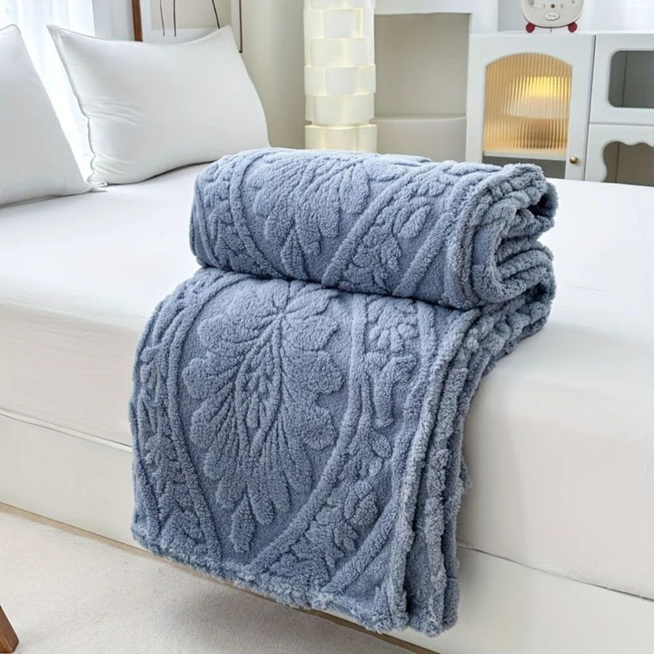 Lisslune | Paris Weave Jacquard Fleece Blanket