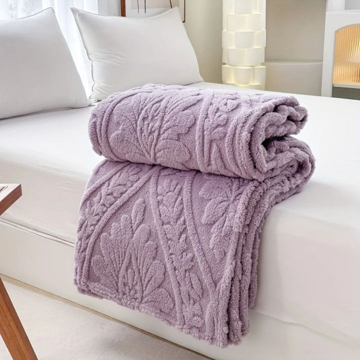 Lisslune | Paris Weave Jacquard Fleece Blanket