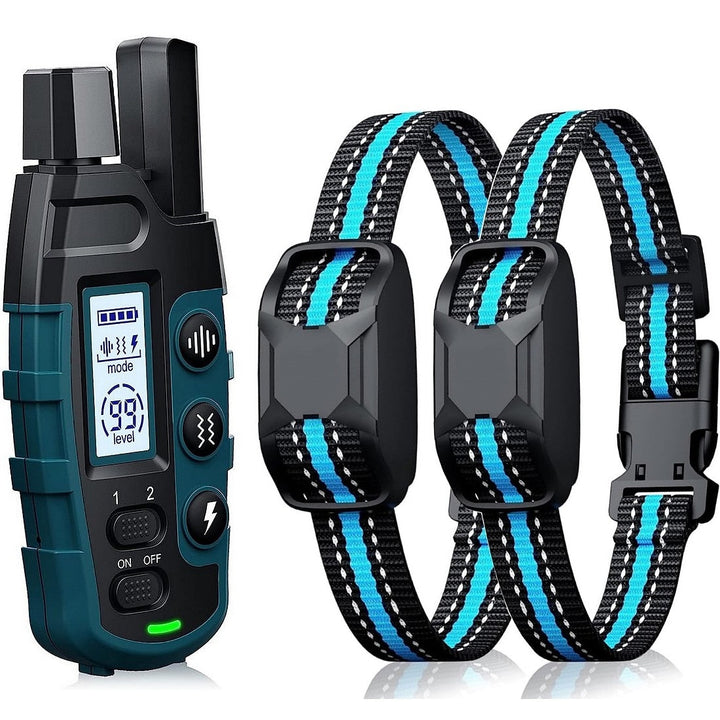 Lisslune | Advanced Dog Training Collar with Remote Control – Waterproof, Rechargeable, Up to 1000m Range