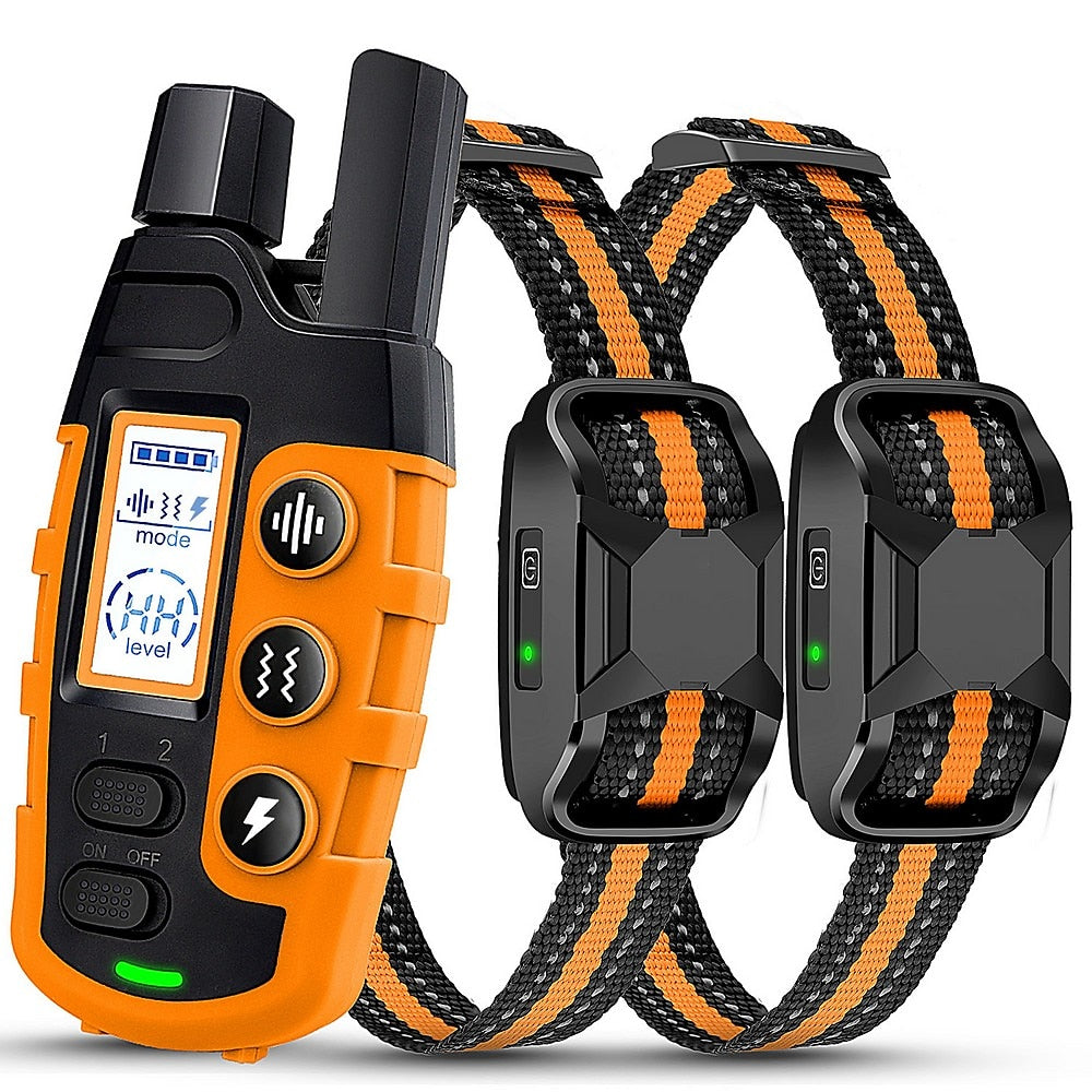 Lisslune | Advanced Dog Training Collar with Remote Control – Waterproof, Rechargeable, Up to 1000m Range