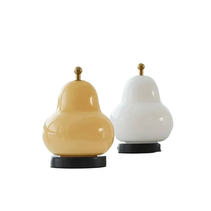 Lisslune | GlowPear – Pear-shaped touch dimmer lamp with warm light