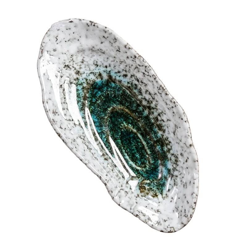 Lisslune | Shell-shaped ceramic dish for sushi & appetizers