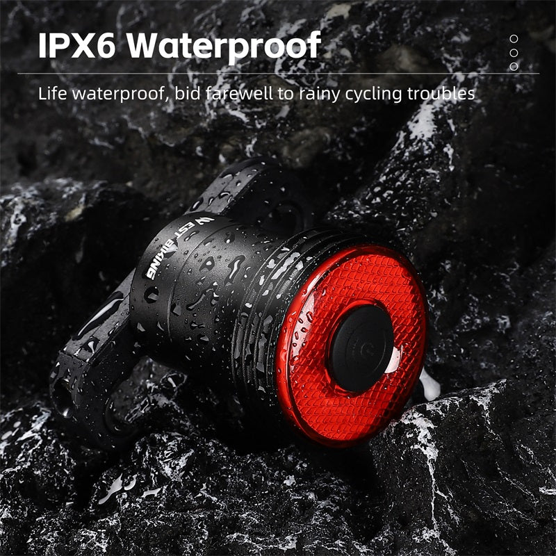 Lisslune | Slim bike taillight with automatic brake sensor and light detection