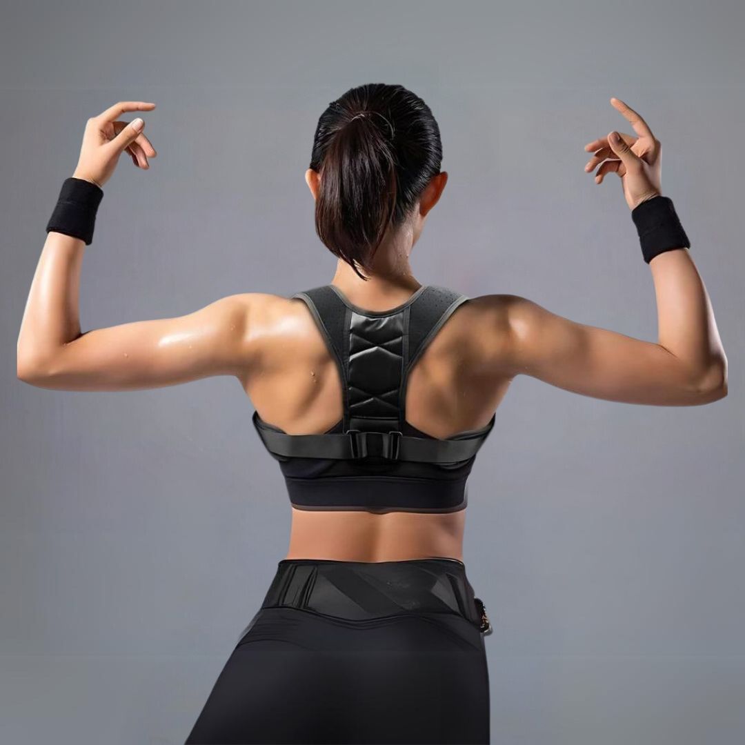 Lisslune | Adjustable Back Brace Posture Corrector for Chronic Pain Relief and Daily Comfort Support
