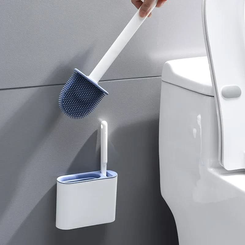 Lisslune | PerfectClean Silicone Toilet Brush – Wall-Mounted & Hygienic