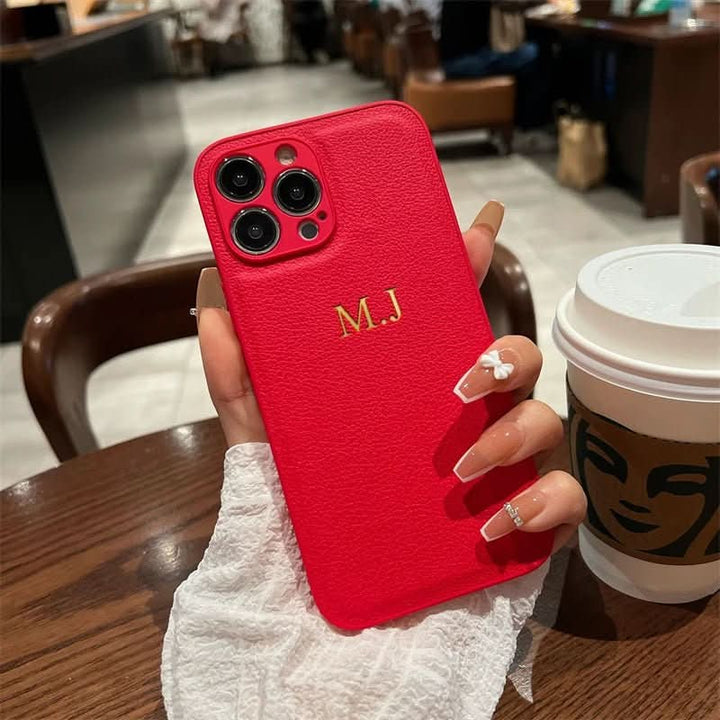 Lisslune | Personalized Leather Case for iPhone 11–17 Pro Max